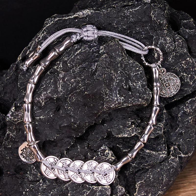 Nimara Ritual Five Emperor Coins Mountain Ghosts Spend Money Bracelet