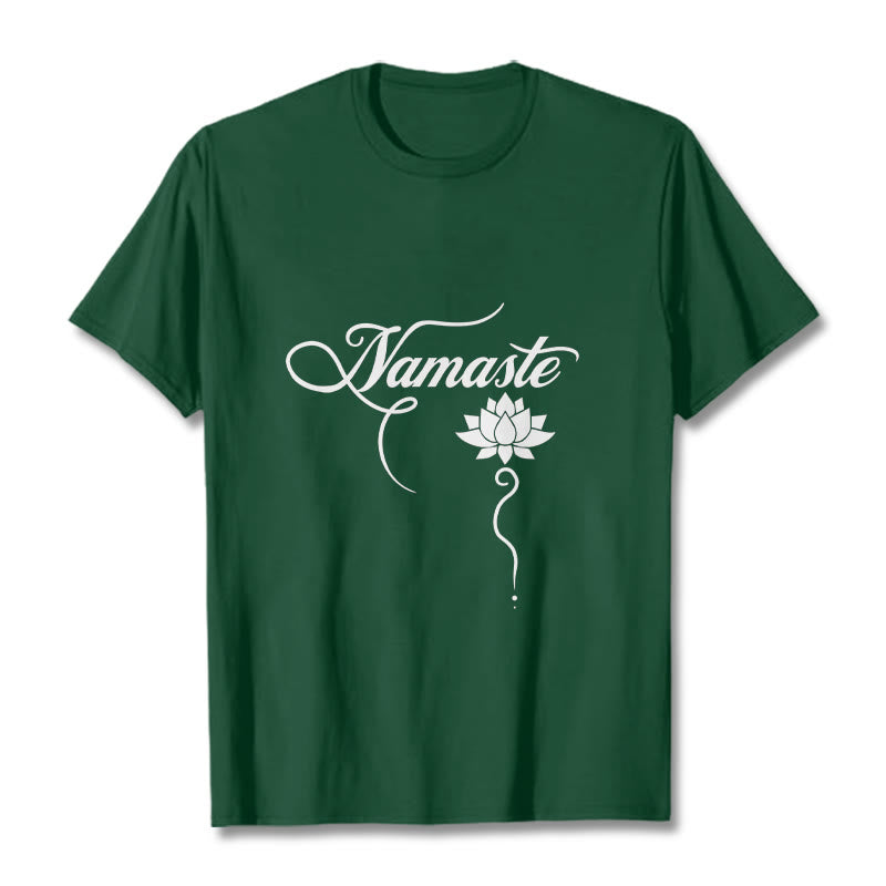 Nimara Ritual HELLO Hindi Lotus Tee T-shirt