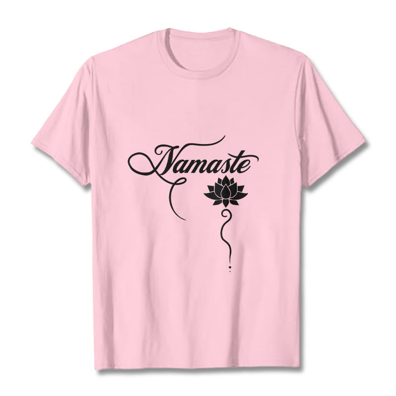 Nimara Ritual HELLO Hindi Lotus Tee T-shirt