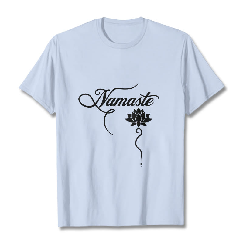 Nimara Ritual HELLO Hindi Lotus Tee T-shirt