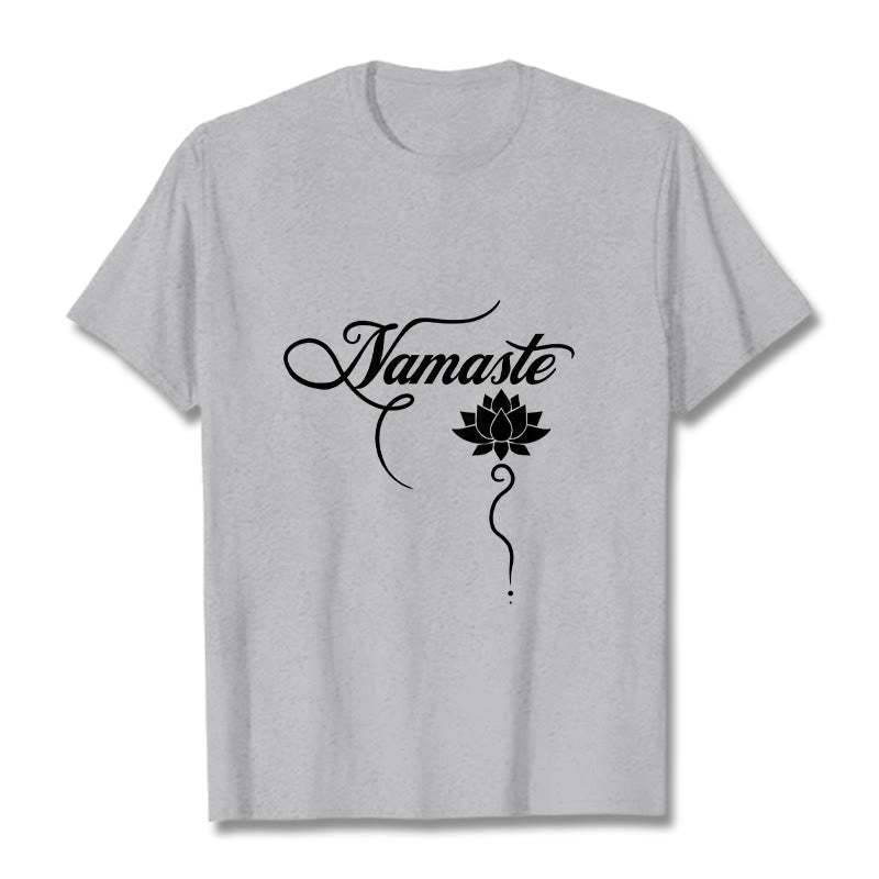Nimara Ritual HELLO Hindi Lotus Tee T-shirt