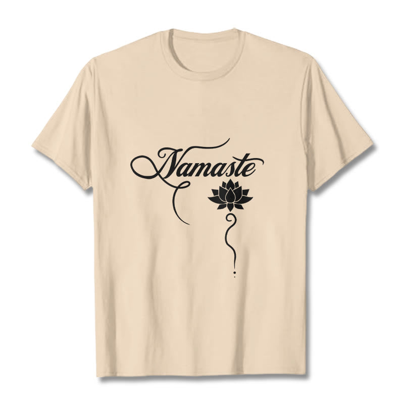 Nimara Ritual HELLO Hindi Lotus Tee T-shirt