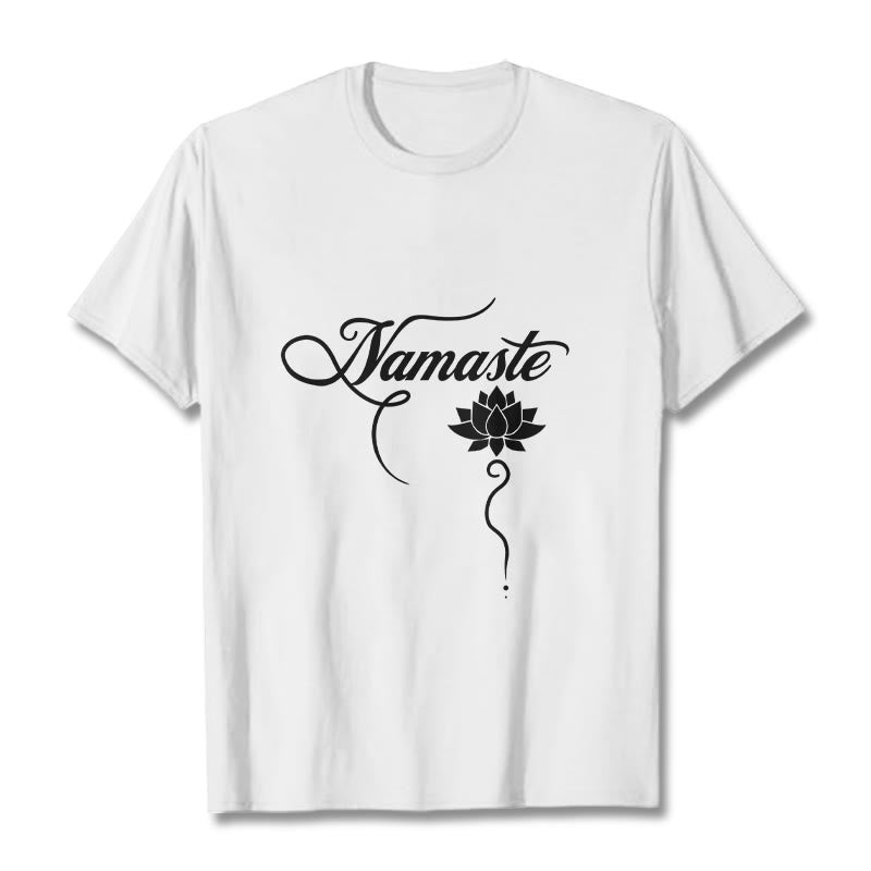 Nimara Ritual HELLO Hindi Lotus Tee T-shirt