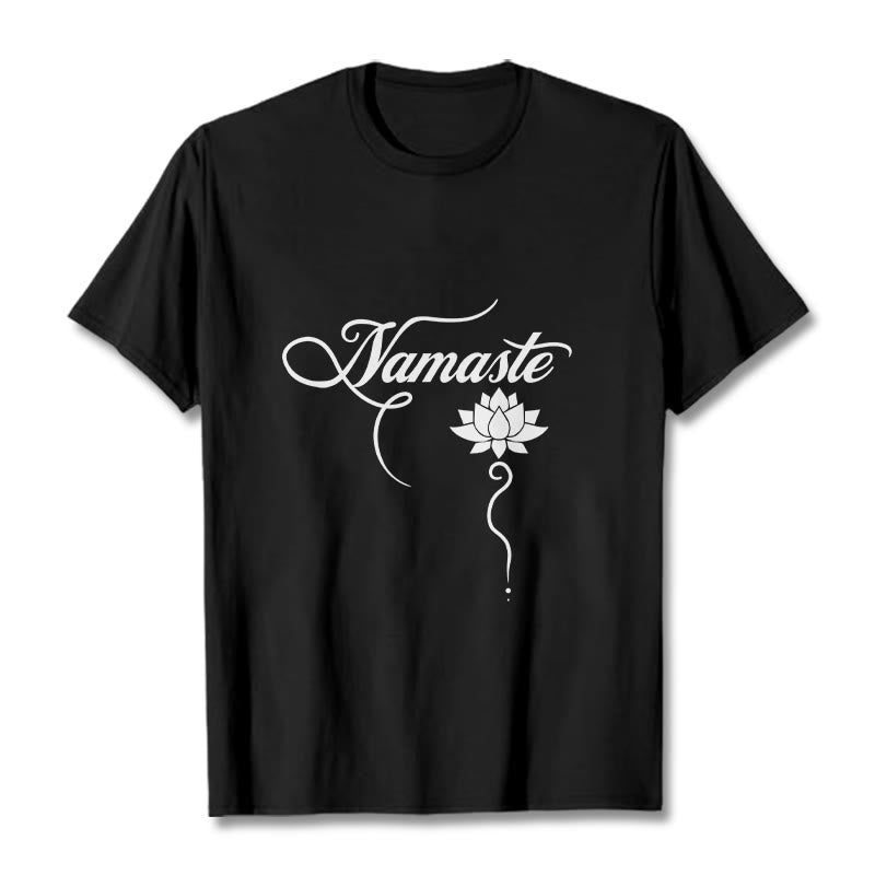 Nimara Ritual HELLO Hindi Lotus Tee T-shirt