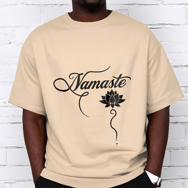 Nimara Ritual HELLO Hindi Lotus Tee T-shirt