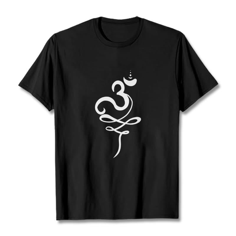 Nimara Ritual OM Sanskrit Tee T-shirt