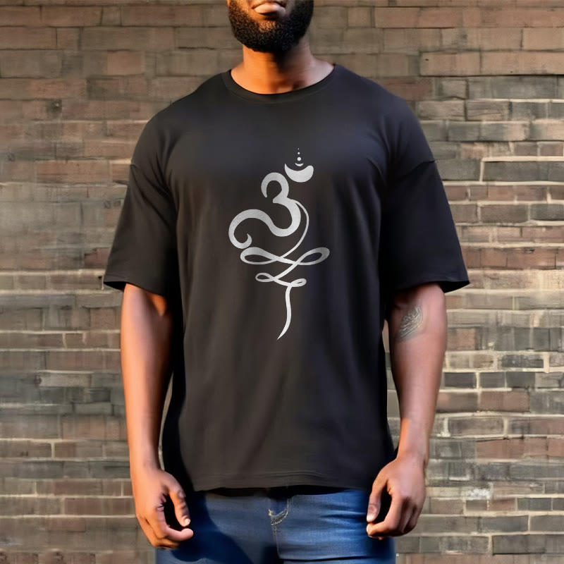 Nimara Ritual OM Sanskrit Tee T-shirt