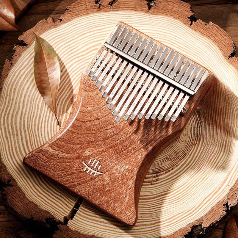 Nimara Ritual Kalimba 17 Keys Thumb Piano Maple Acacia Sapele Wood Portable Finger Piano
