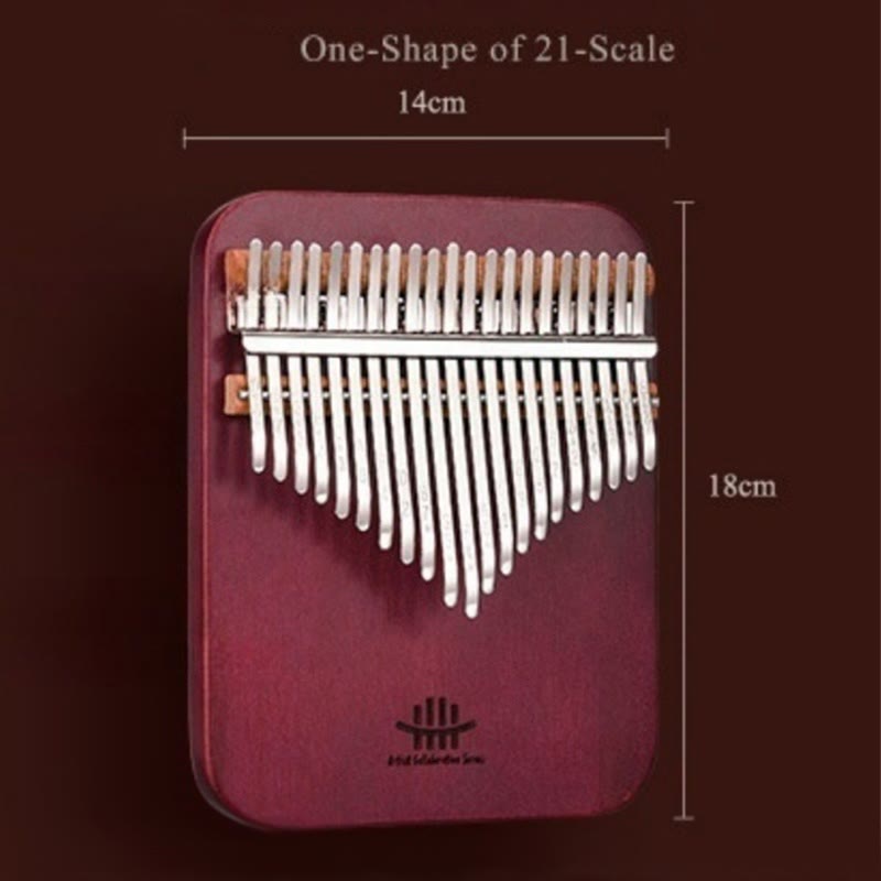 Nimara Ritual Kalimba 21 Keys Thumb Piano Peltogyne Wood Portable Finger Piano