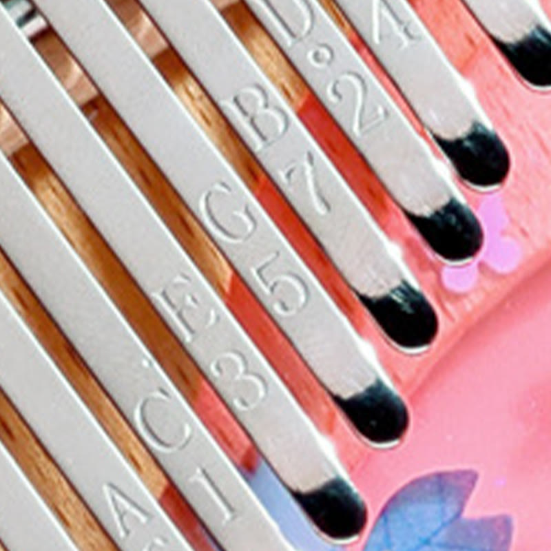 Nimara Ritual Kalimba 17/21 Keys Thumb Piano Beech Wood Pink Cherry Portable Finger Piano