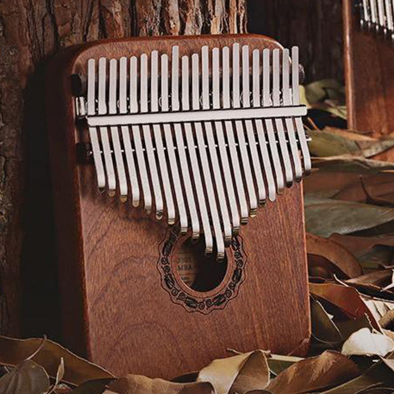 Nimara Ritual 21 Keys Kalimba Thumb Piano Yellow Sandalwood Portable Finger Piano