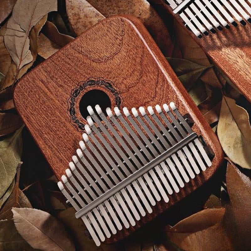 Nimara Ritual 21 Keys Kalimba Thumb Piano Yellow Sandalwood Portable Finger Piano