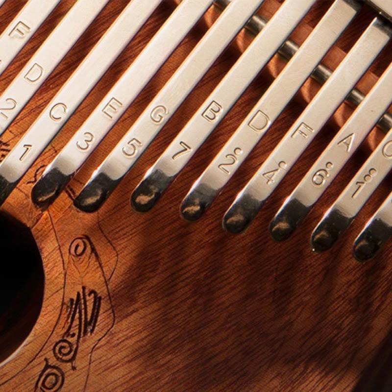 Nimara Ritual 21 Keys Kalimba Thumb Piano Yellow Sandalwood Portable Finger Piano