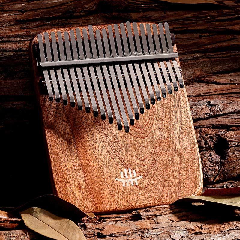 Nimara Ritual 21 Keys Kalimba Thumb Piano Yellow Sandalwood Retro Portable Finger Piano