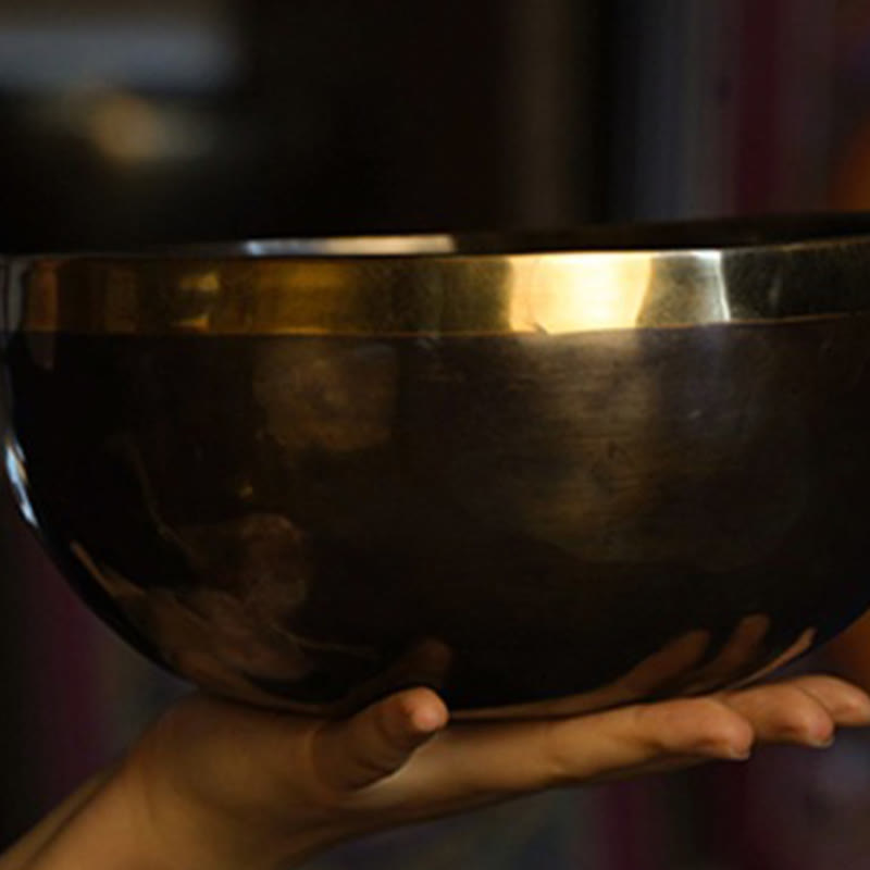 Nimara Ritual Handmade Nepal Singing Bowl Simple Pattern for Healing and Meditation Sound Bowl Set