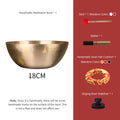 Nimara Ritual Handmade Nepal Golden Singing Bowl for Healing and Meditation Sound Bowl Set