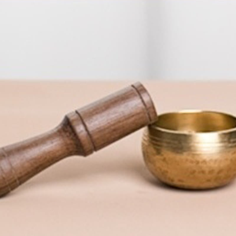 Nimara Ritual Handmade Mini Small Singing Bowl for Healing and Meditation Sound Bowl Set 1.57*0.98 IN