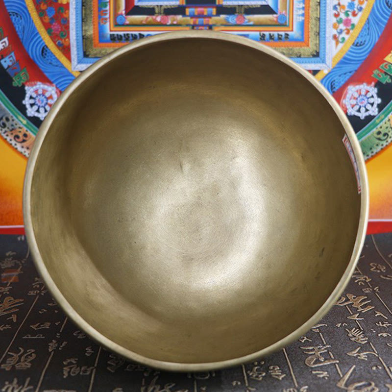 Nimara Ritual Handmade Nepal Golden Singing Bowl Simple Design for Healing and Meditation Sound Bowl Set
