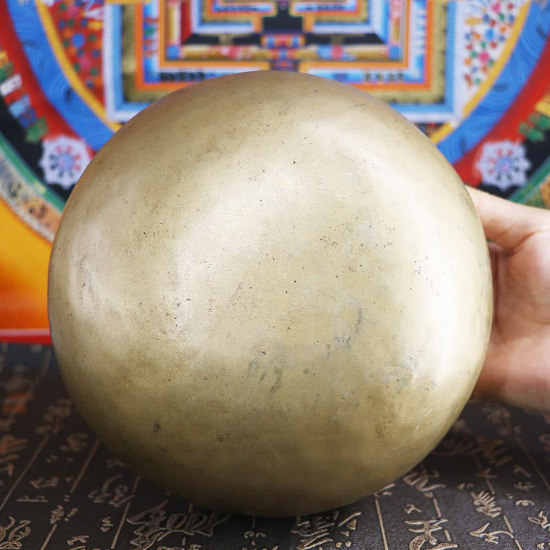 Nimara Ritual Handmade Nepal Golden Singing Bowl Simple Design for Healing and Meditation Sound Bowl Set
