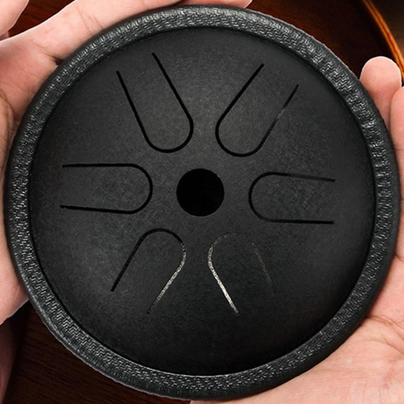 Nimara Ritual Steel Tongue Drum Sound Healing Meditation Yoga Drum Kit 6 Note 5.5 Inch