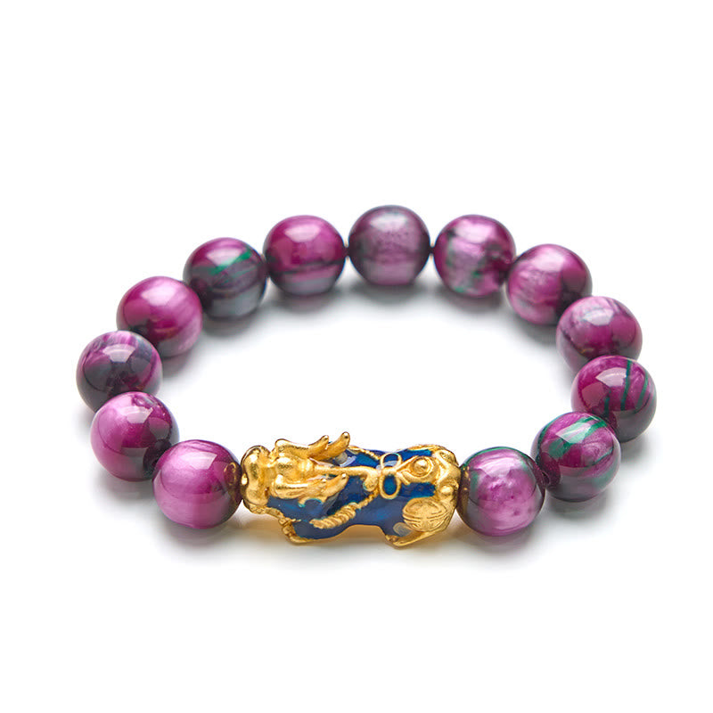 Nimara Ritual Colorful Sea Willow Color Change PiXiu Positive Healing Bracelet
