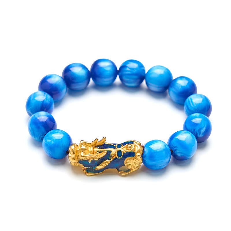 Nimara Ritual Colorful Sea Willow Color Change PiXiu Positive Healing Bracelet