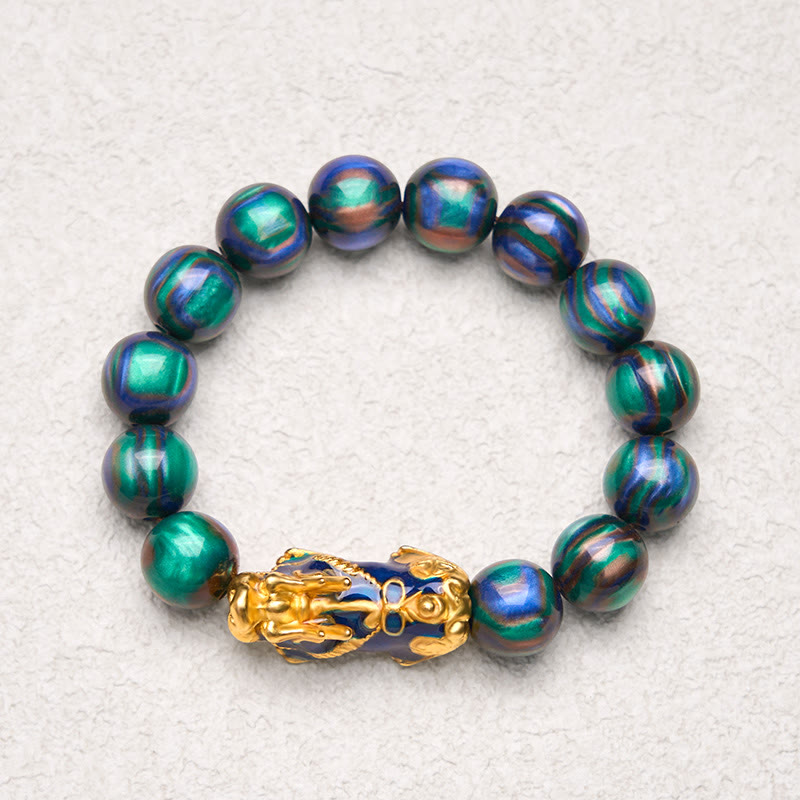 Nimara Ritual Colorful Sea Willow Color Change PiXiu Positive Healing Bracelet