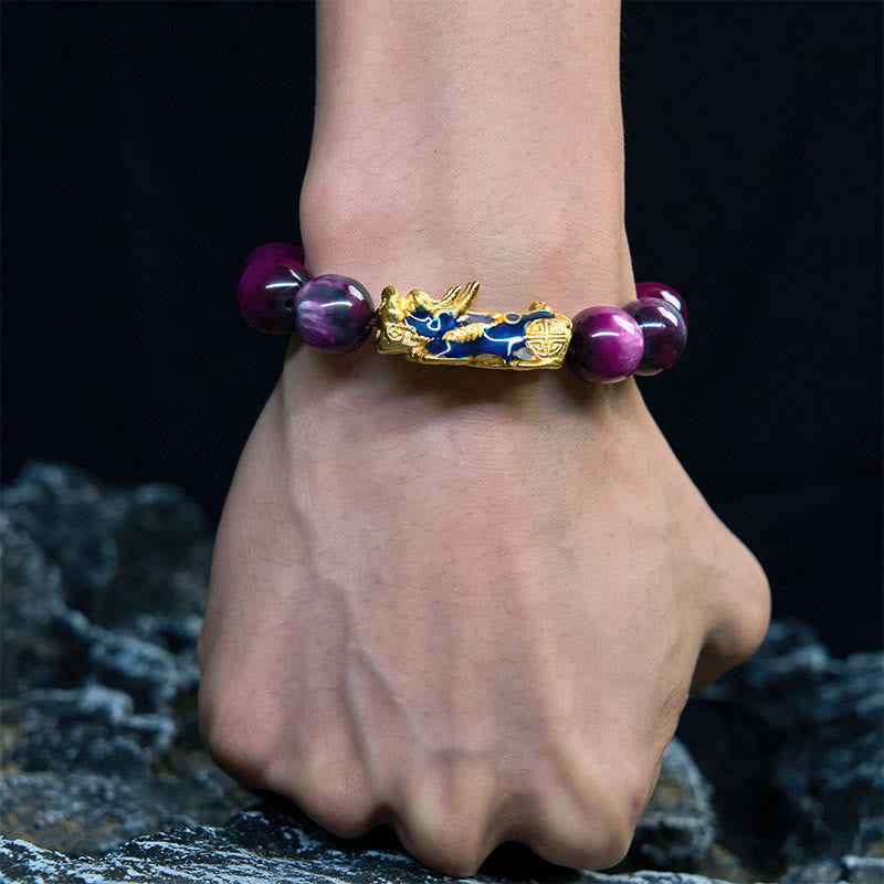 Nimara Ritual Colorful Sea Willow Color Change PiXiu Positive Healing Bracelet