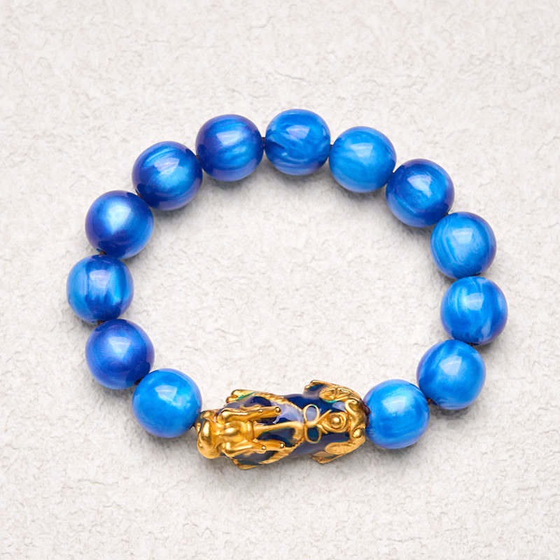 Nimara Ritual Colorful Sea Willow Color Change PiXiu Positive Healing Bracelet