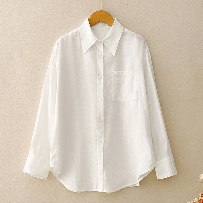 Nimara Ritual Summer 2pcs Plain Long Sleeve Shirt Top Shorts Meditation Clothing Women's Set With Pockets