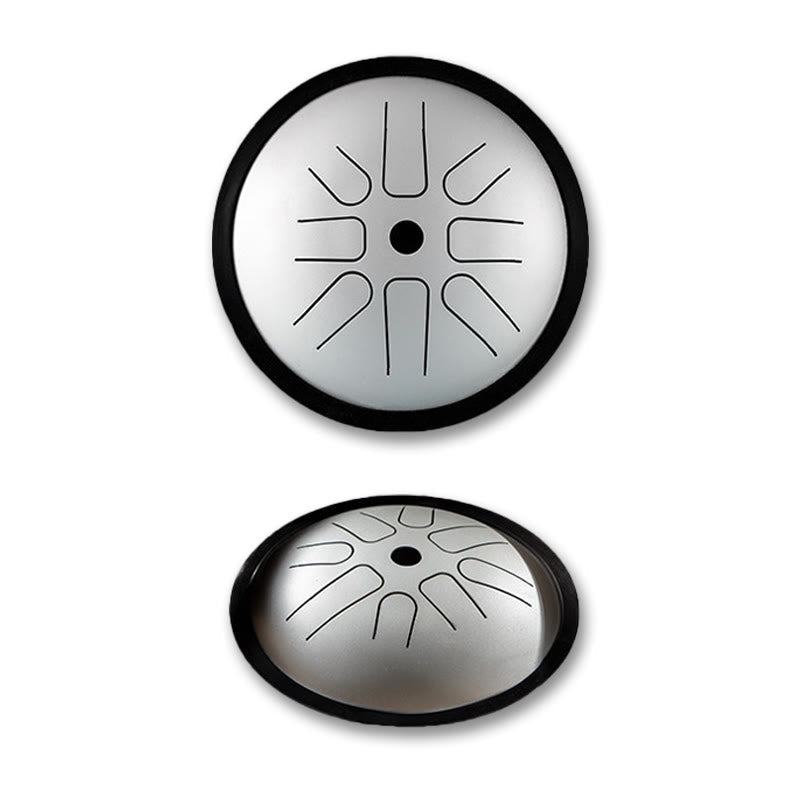 Nimara Ritual Steel Tongue Drum Sound Healing Yoga Meditation Drum Kit 8 Note 6 Inch Percussion Instrument