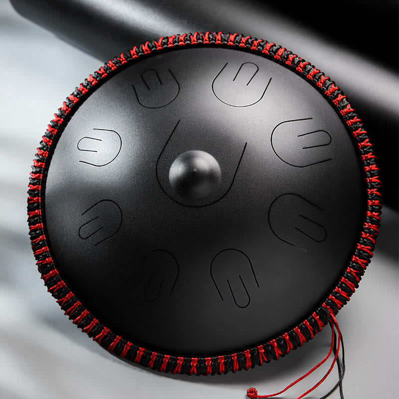 Nimara Ritual Steel Tongue Drum Sound Healing Yoga Meditation Kit 9 Note 15 Inch Handpan Instrument