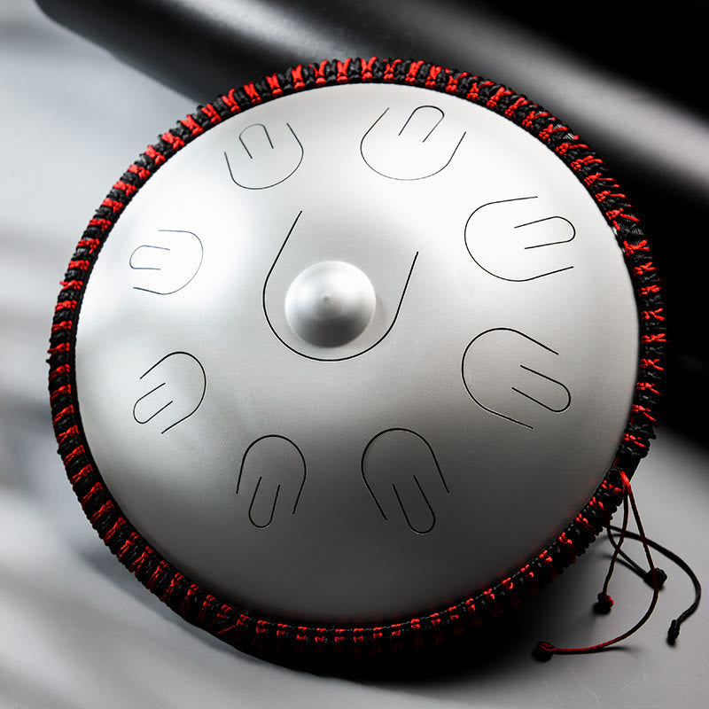 Nimara Ritual Steel Tongue Drum Sound Healing Yoga Meditation Kit 9 Note 15 Inch Handpan Instrument