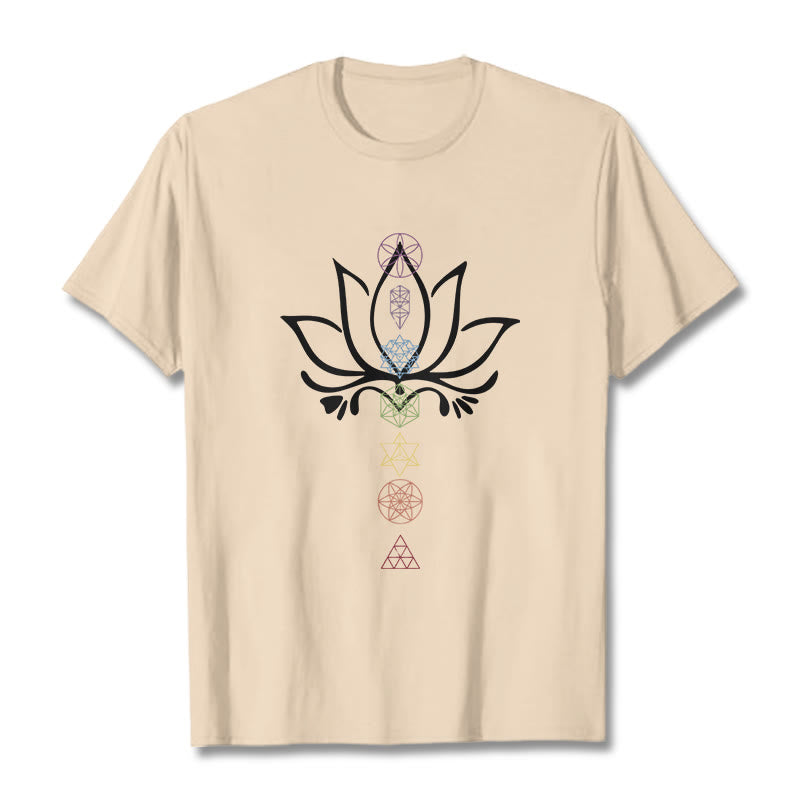 Nimara Ritual Lotus Sacred Geometry Tee T-shirt