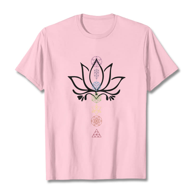 Nimara Ritual Lotus Sacred Geometry Tee T-shirt