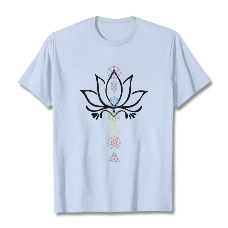 Nimara Ritual Lotus Sacred Geometry Tee T-shirt