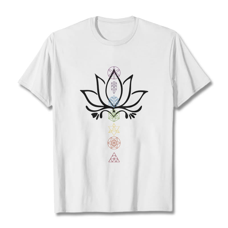 Nimara Ritual Lotus Sacred Geometry Tee T-shirt