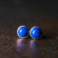 Nimara Ritual Vintage 925 Sterling Silver Lazurite Balance Earrings
