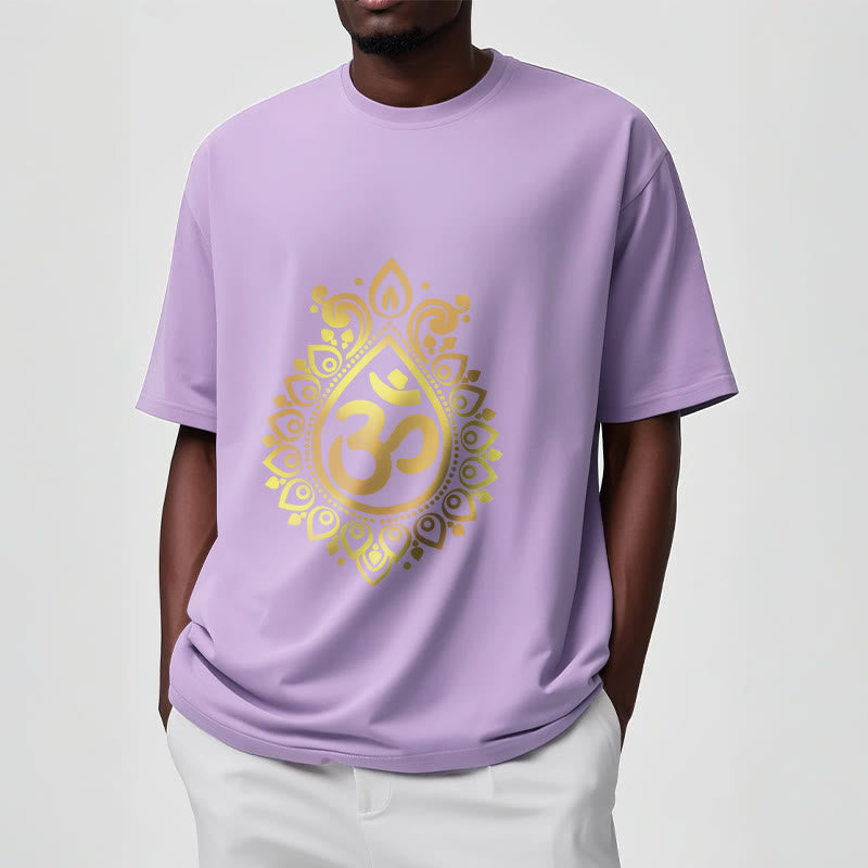 Nimara Ritual Water Drop OM Design Tee T-shirt