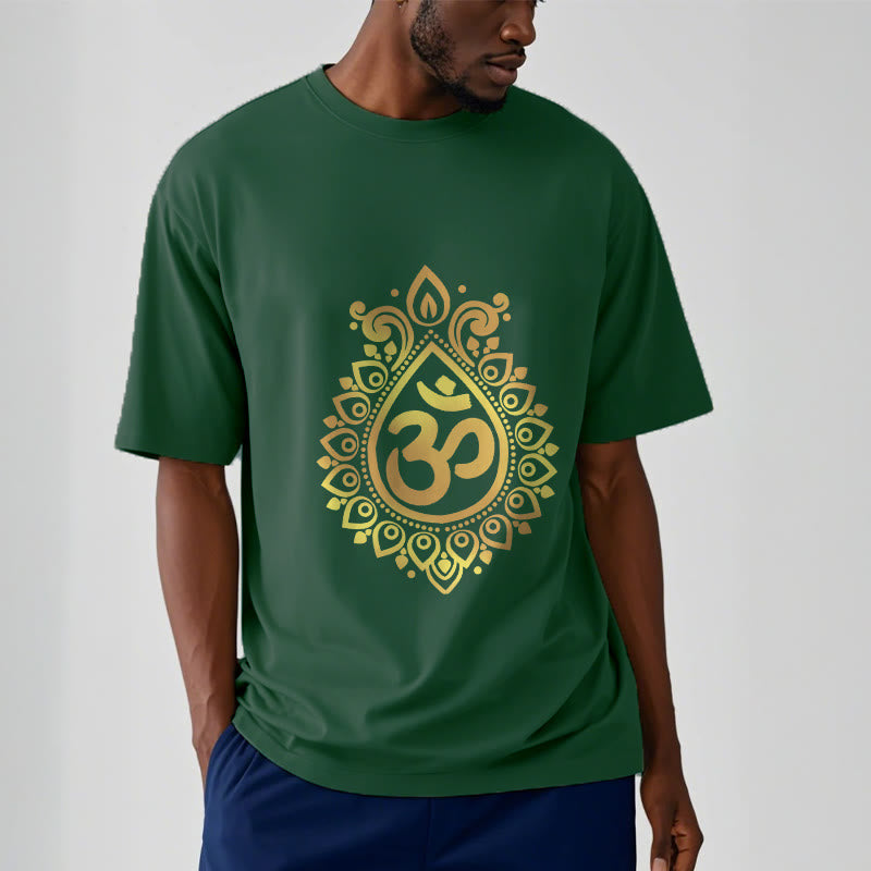 Nimara Ritual Water Drop OM Design Tee T-shirt