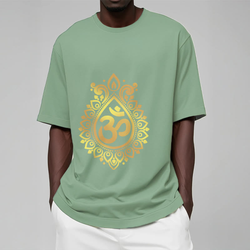 Nimara Ritual Water Drop OM Design Tee T-shirt