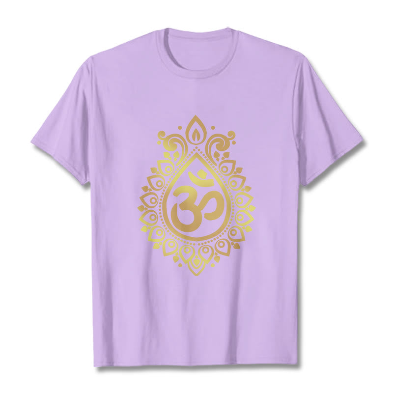 Nimara Ritual Water Drop OM Design Tee T-shirt