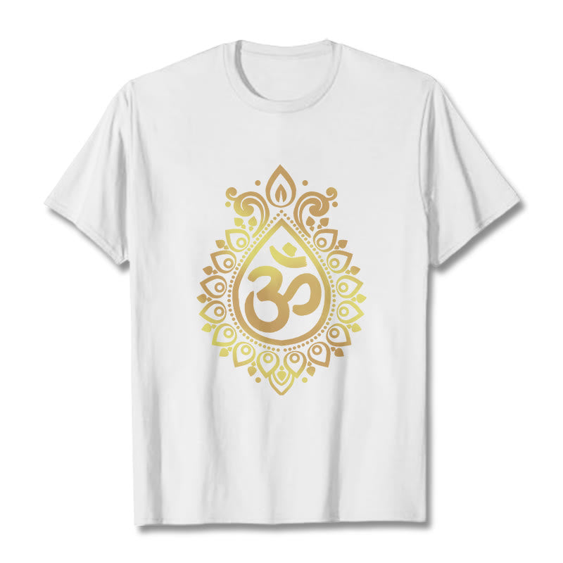 Nimara Ritual Water Drop OM Design Tee T-shirt