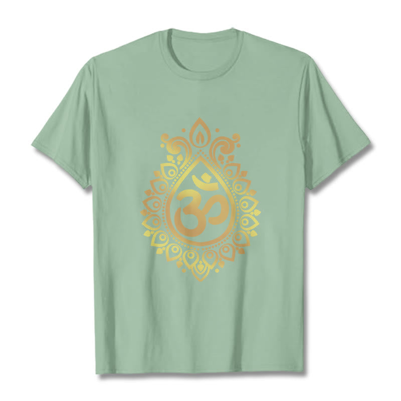 Nimara Ritual Water Drop OM Design Tee T-shirt