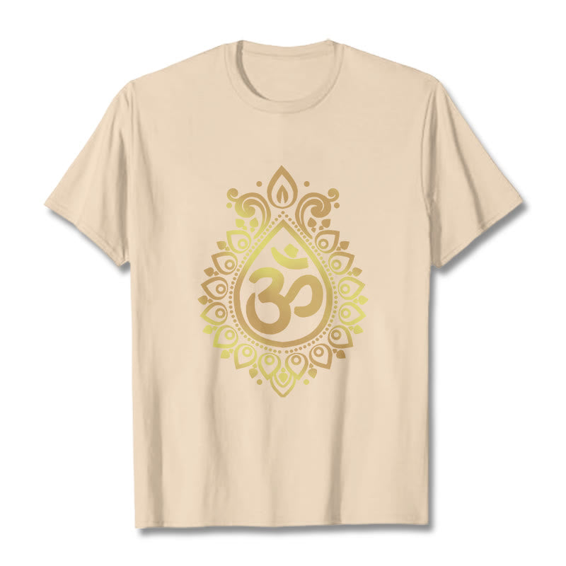 Nimara Ritual Water Drop OM Design Tee T-shirt