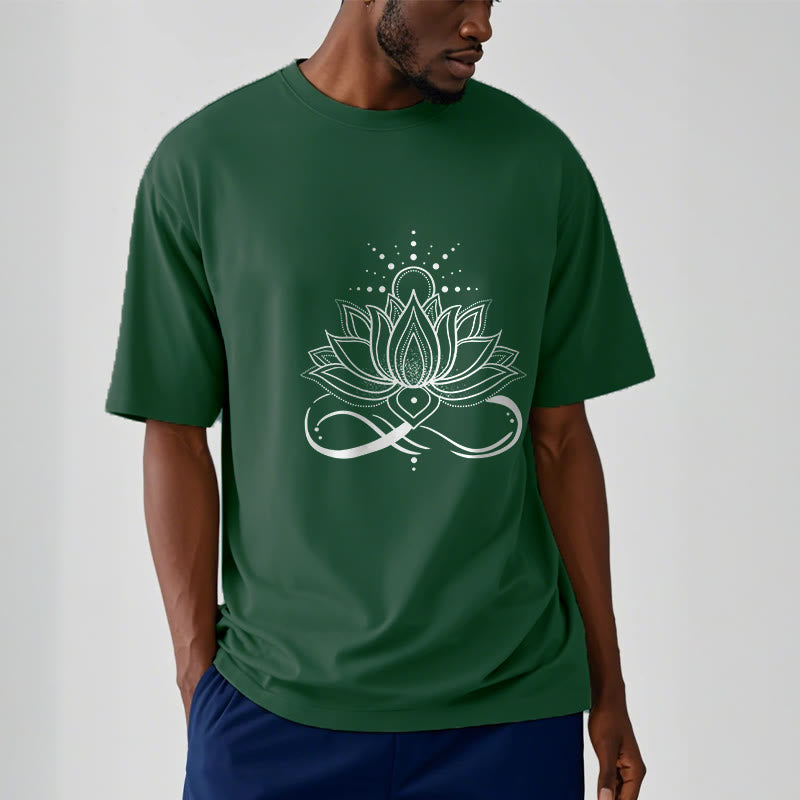 Nimara Ritual Lotus Flower Sun Design Tee T-shirt