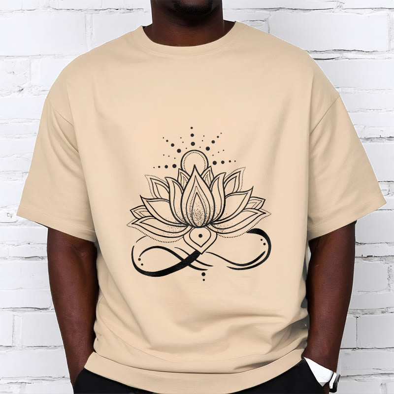 Nimara Ritual Lotus Flower Sun Design Tee T-shirt