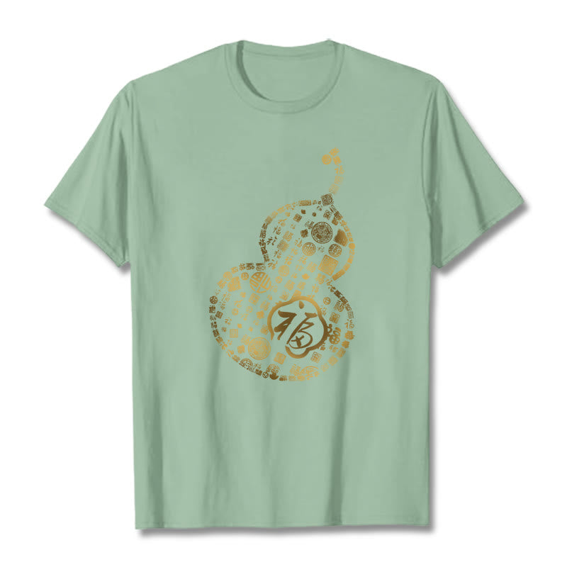Nimara Ritual Gourd Fu Character Design Tee T-shirt