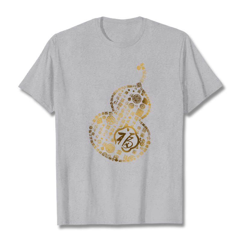 Nimara Ritual Gourd Fu Character Design Tee T-shirt