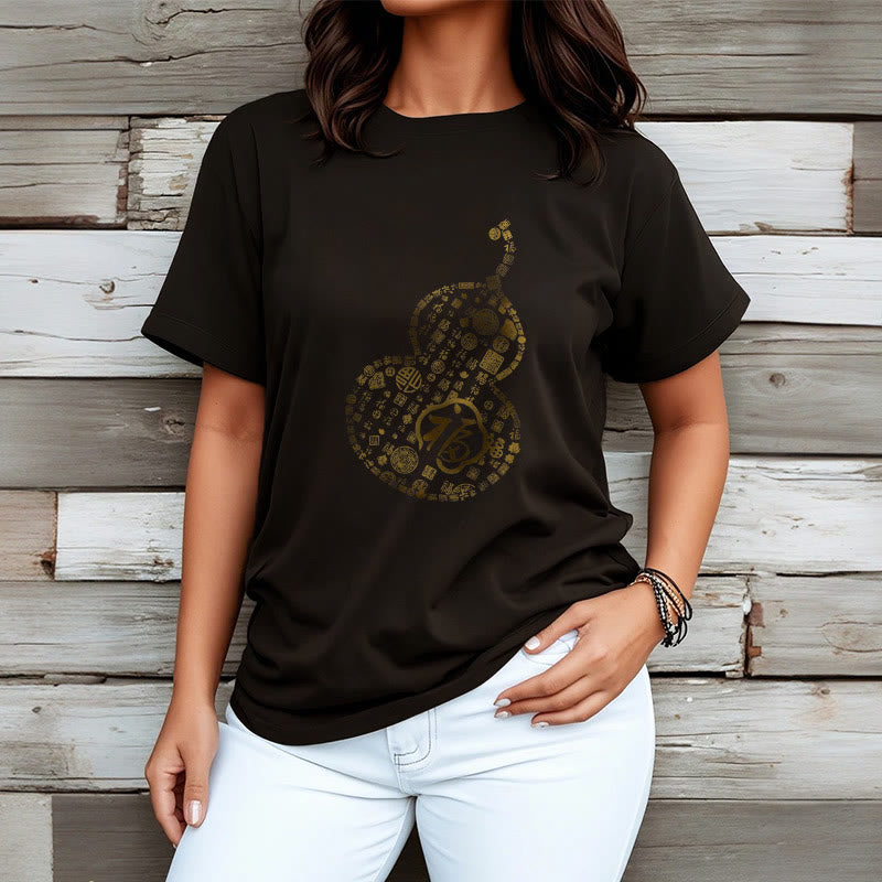 Nimara Ritual Gourd Fu Character Design Tee T-shirt